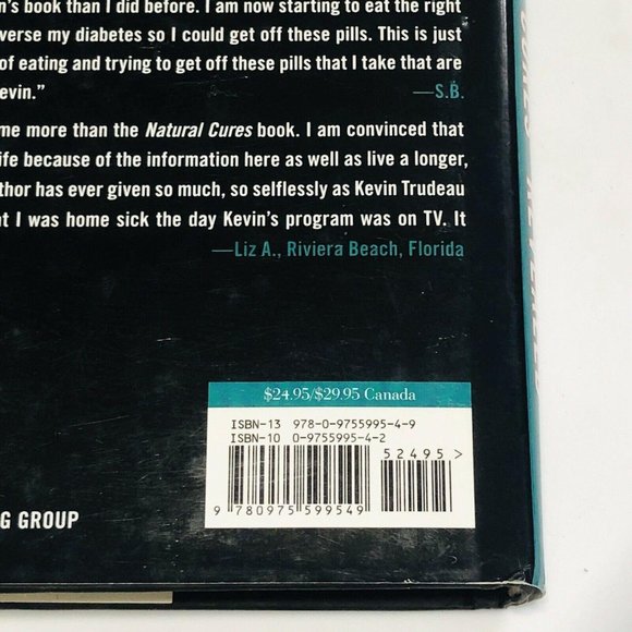 More Natural Cures Revealed Kevin Trudeau Hardback - Picture 12 of 12